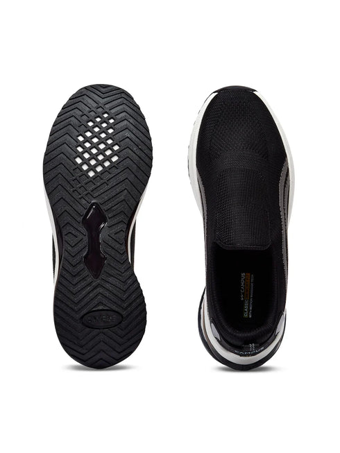 COVERT Black Men's Walking Shoes
